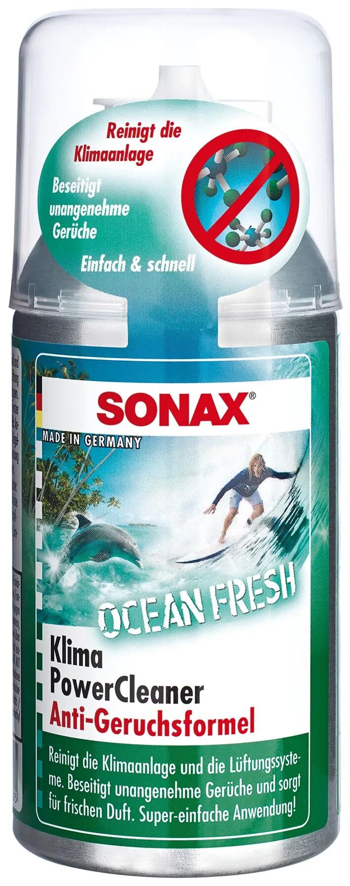 Sonax Klimapowercleaner 100 ml de l'océan-fresh