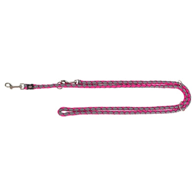 Trixie Dog Leash Cavo réglable Fuchsia Gray