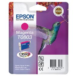 Cartouche d'encre Pic epson t0803 magenta originale