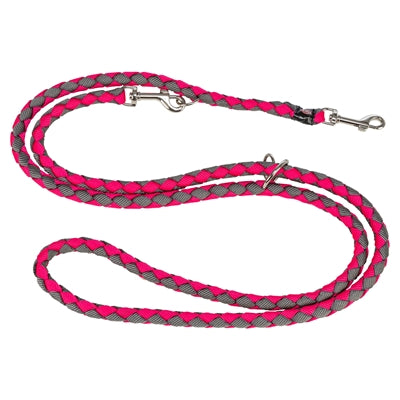 Trixie Dog Leash Cavo réglable Fuchsia Gray
