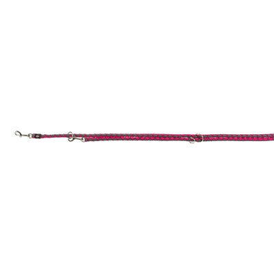 Trixie Dog Leash Cavo réglable Fuchsia Gray