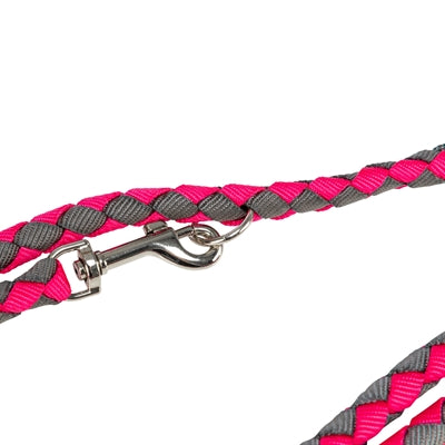 Trixie Dog Leash Cavo réglable Fuchsia Gray