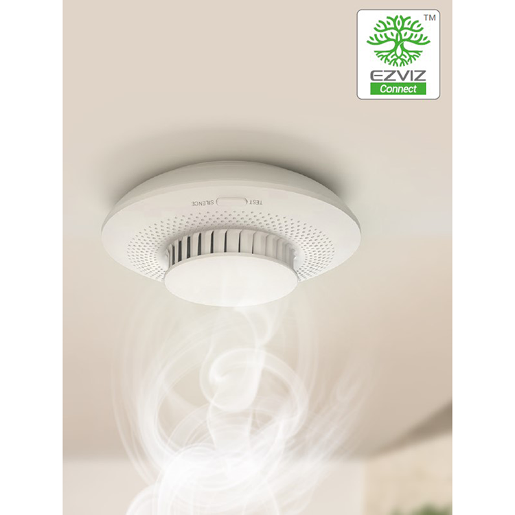 Ezviz 1071838 - détecteur de fumée t4c | 1 pièce