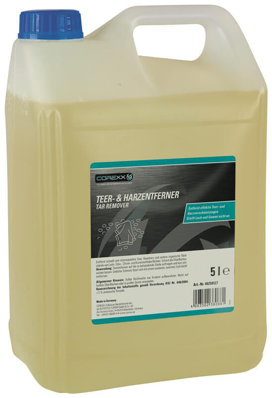 Corexx dissolvant de goudron et de résine ferner dissolvant de goudron et de résine. 5l