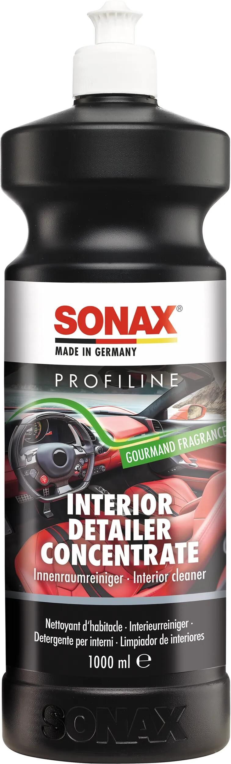 Détaillant intérieur de Sonax 1 l bouteilles d'eau concentré