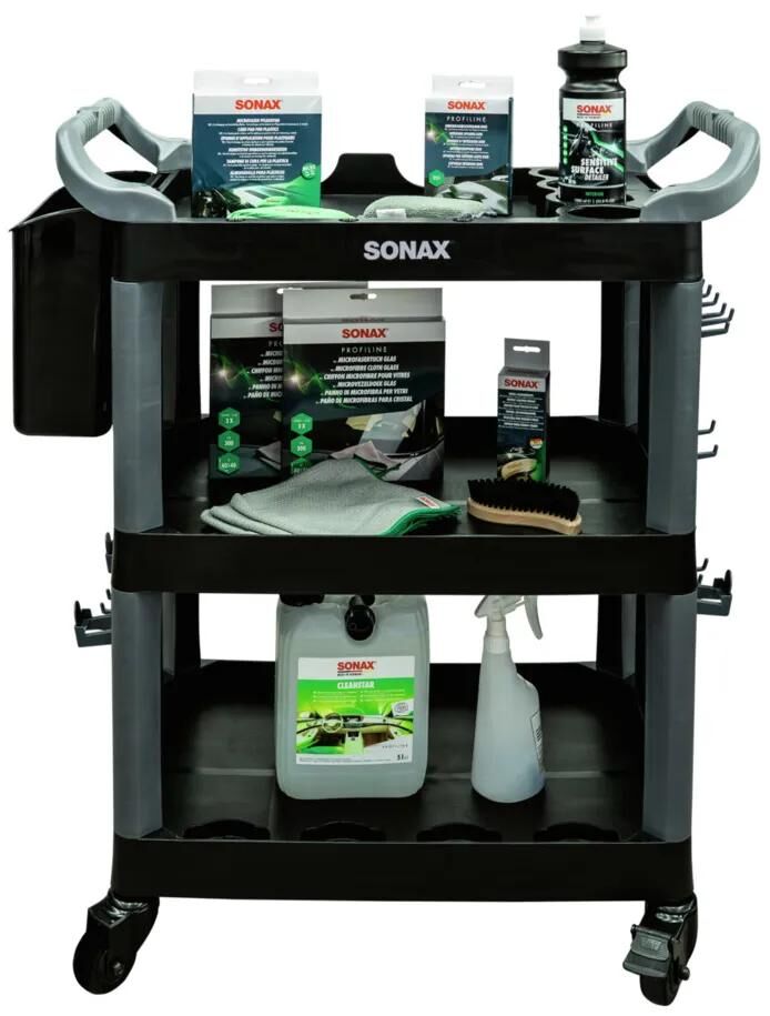 Station de service intérieure de Sonax printemps 2025