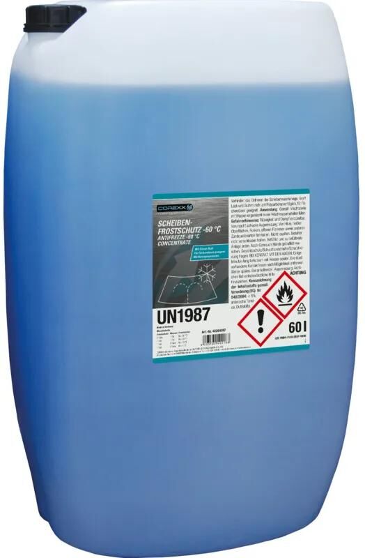 Corexx protection antigel pare-brise antirouille 60 l -60 degrés