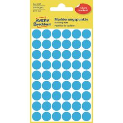 Points de marquage avery bleu 3142