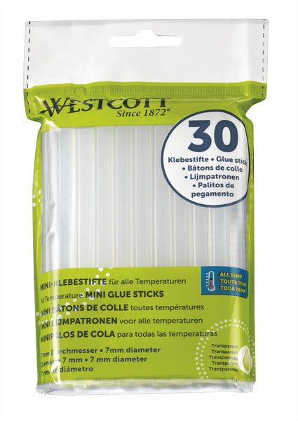 Westcott Westcott AC-E16837 Modèles de colle dans le sac 30 pièces