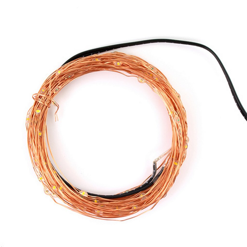 Westcott Westcott AC-Cl10001 Clauss LED GARLAND 100 LED # 039; S 10 m blanc chaud blanc chaud