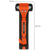 Westcott Westcott AC-P30001 2in1 Premier aide seulement Hammer d'urgence 2 pièces orange