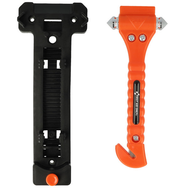 Westcott Westcott AC-P30001 2in1 Premier aide seulement Hammer d'urgence 2 pièces orange