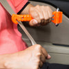 Westcott Westcott AC-P30001 2in1 Premier aide seulement Hammer d'urgence 2 pièces orange