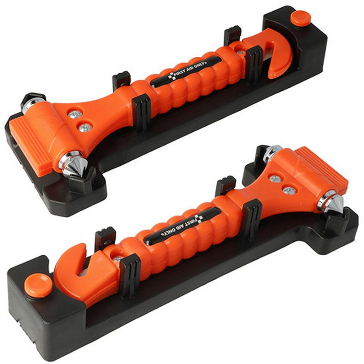 Westcott Westcott AC-P30001 2in1 Premier aide seulement Hammer d'urgence 2 pièces orange