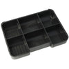 Westcott Westcott AC-E51000-ZW GONESKIST 152X120X79MM Black, déploiement en plastique avec 6 sujets