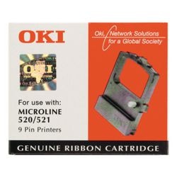 Ruban d'imprimante oki ml520 521 nylon noir