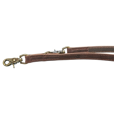 Trixie Dog Leash Rustic Adjudable Cuir Brown foncé