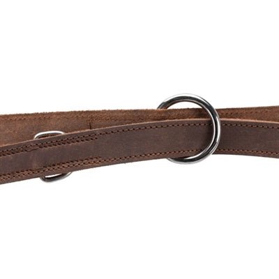 Trixie Dog Leash Rustic Adjudable Cuir Brown foncé