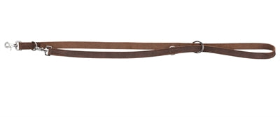 Trixie Dog Leash Rustic Adjudable Cuir Brown foncé