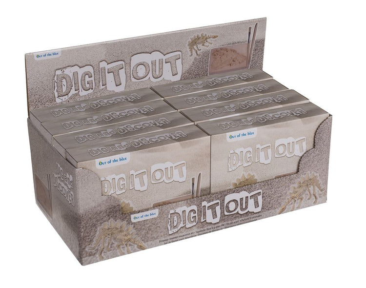 Ensemble d'excavation Dsp, squelette de dinosaure, 4.5