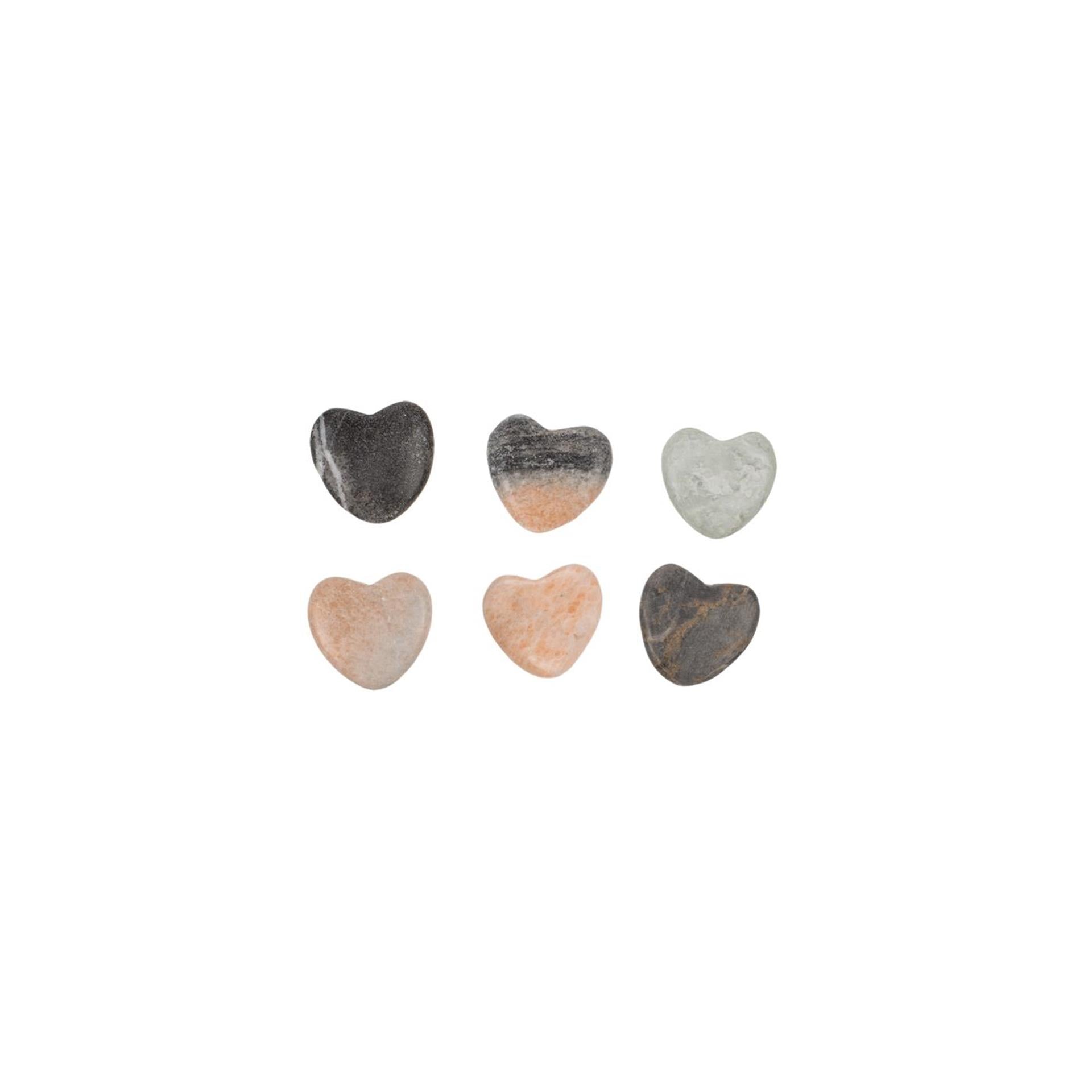 Ootb coeur en pierre naturelle 4,5cm