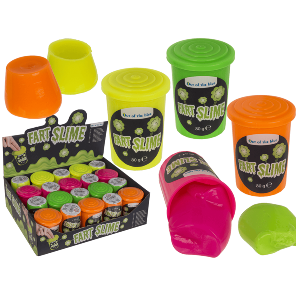 Dsp pet slime env. 80 gr. 4 couleurs. 20