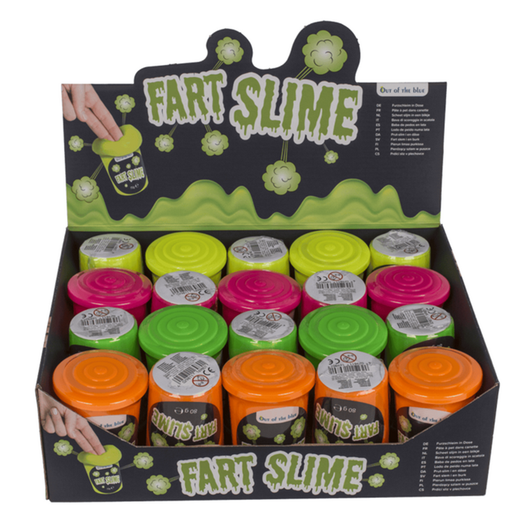 Dsp pet slime env. 80 gr. 4 couleurs. 20