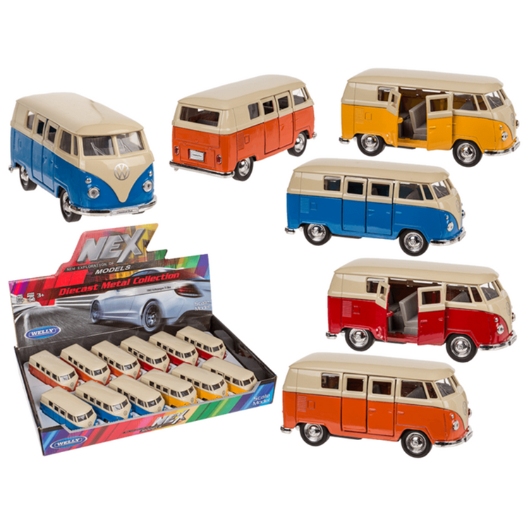 Modèle de voiture DSP avec retrait. autobus vw t1