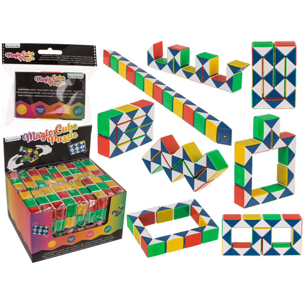 Puzzle cube magique Dsp, 9x2,5 cm. 36