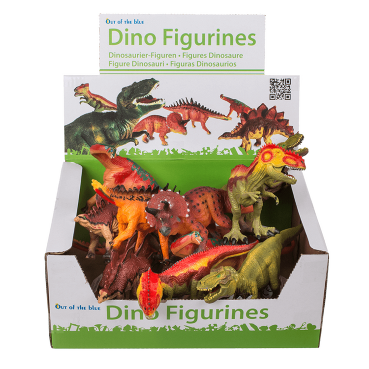 Dinosaure Dsp, env. 20 cm. 6 ass.12 pièces