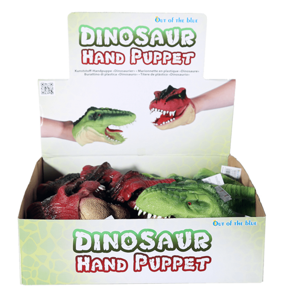 Marionnette dinosaure Dsp, env. 15 cm. 2 culs