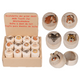 Boîte à dents de bébé en bois Dsp. 5 assortiments.