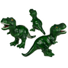Tirelire, dinosaure vert, env. 22x32 cm