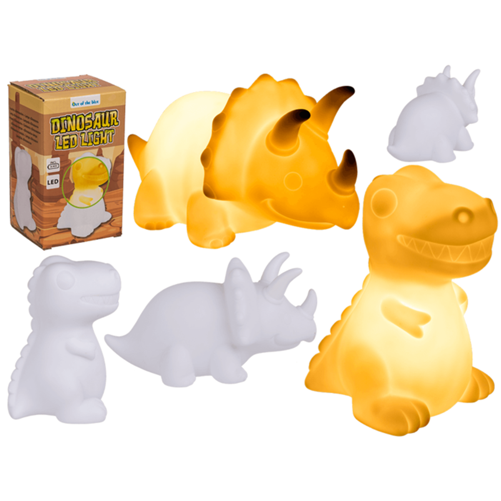 Lampe, dinosaure avec LED (avec 3 piles