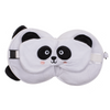 Oreiller de voyage en peluche pour enfants avec masque pour les yeux p