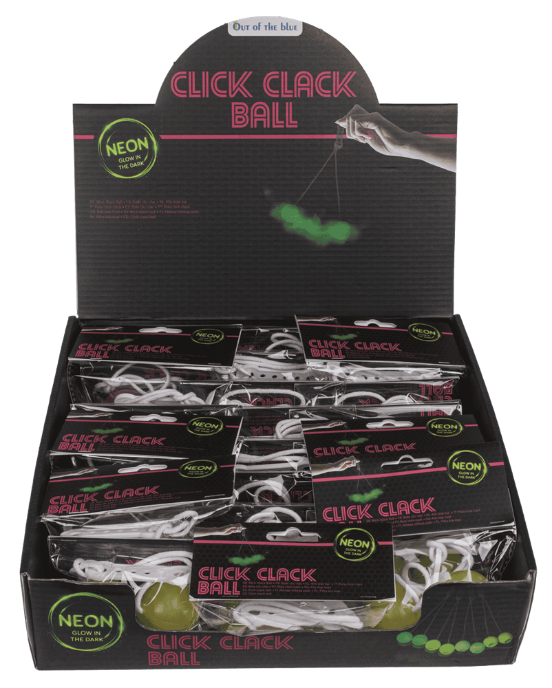 La boule clic-clac Ootb brille dans le noir