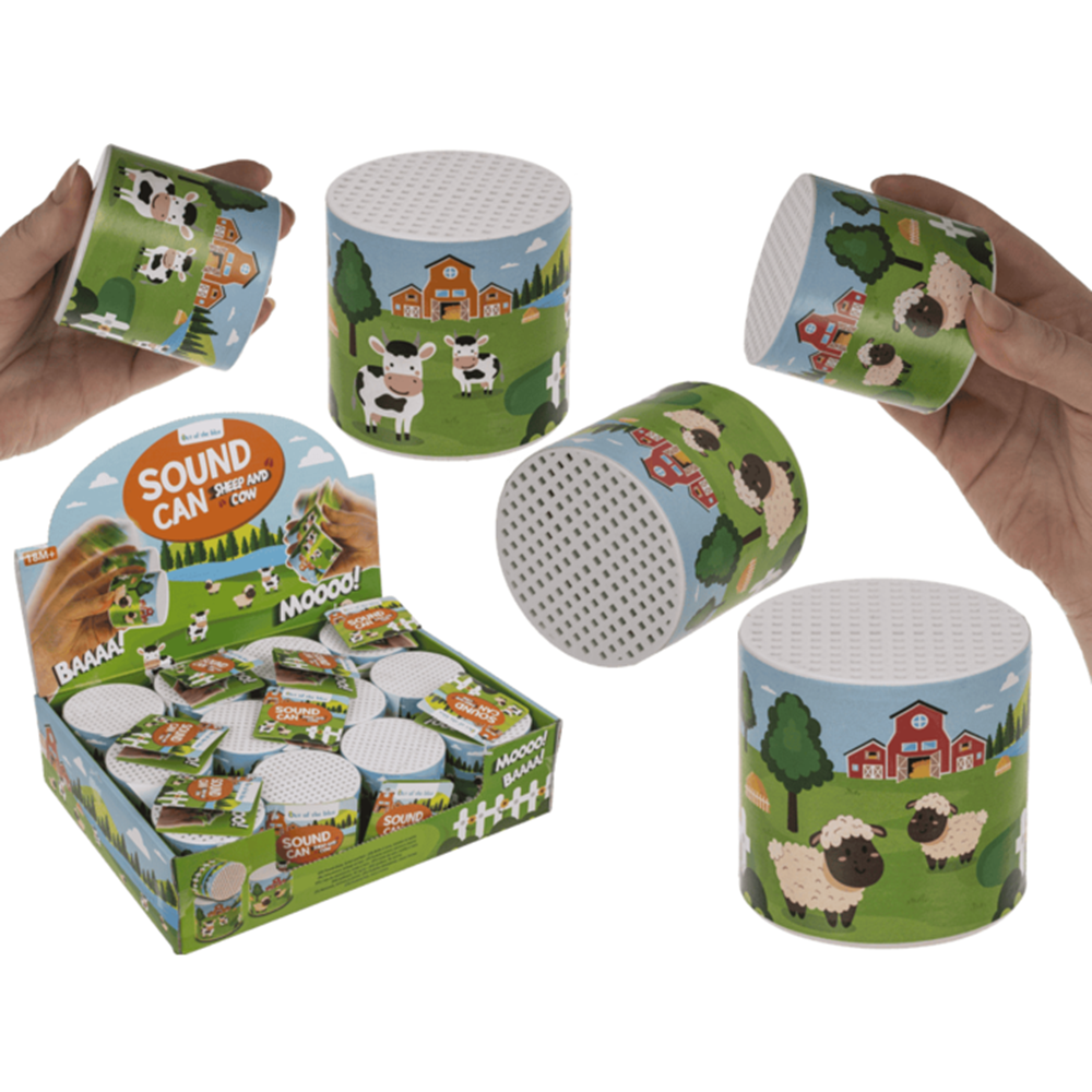 Caisse de résonance Dsp mouton et vache. 12 pièces dans