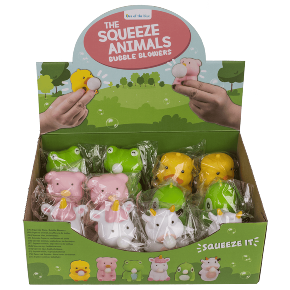 Dsp. presser les animaux, les souffleurs de bulles