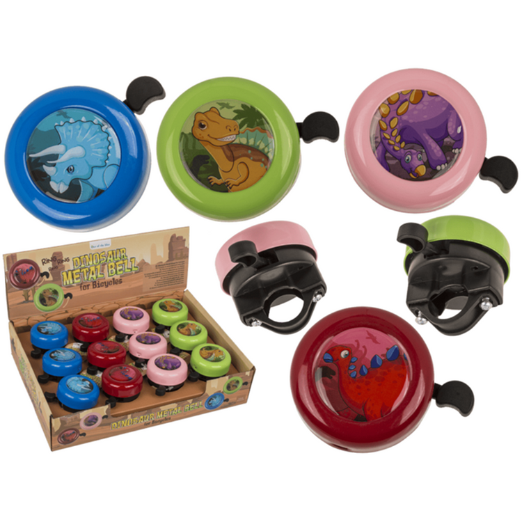 Dinosaures de cloche de vélo en métal Dsp. 12s