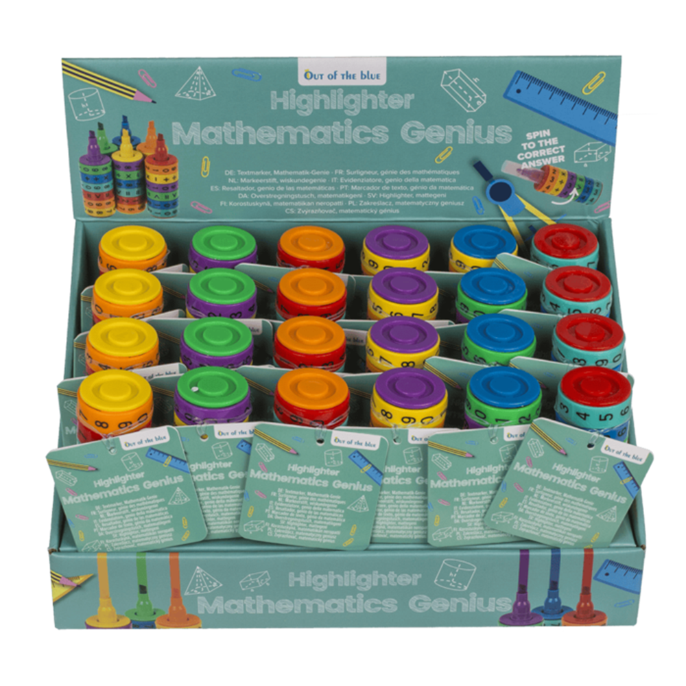Surligneur Dsp, génie des mathématiques. 10,5x3