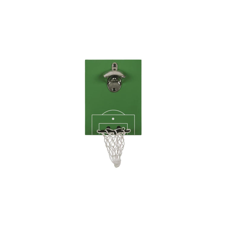 Ootb décapsuleur terrain de football avec but 20x15cm