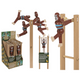Singe balançant Dsp en bois. 7x2,2x23c