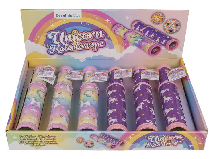 Licorne kaléidoscope Dsp. env. 32 cm 6 pièces