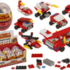 Blocs de construction Dsp pompiers. 9 cm.