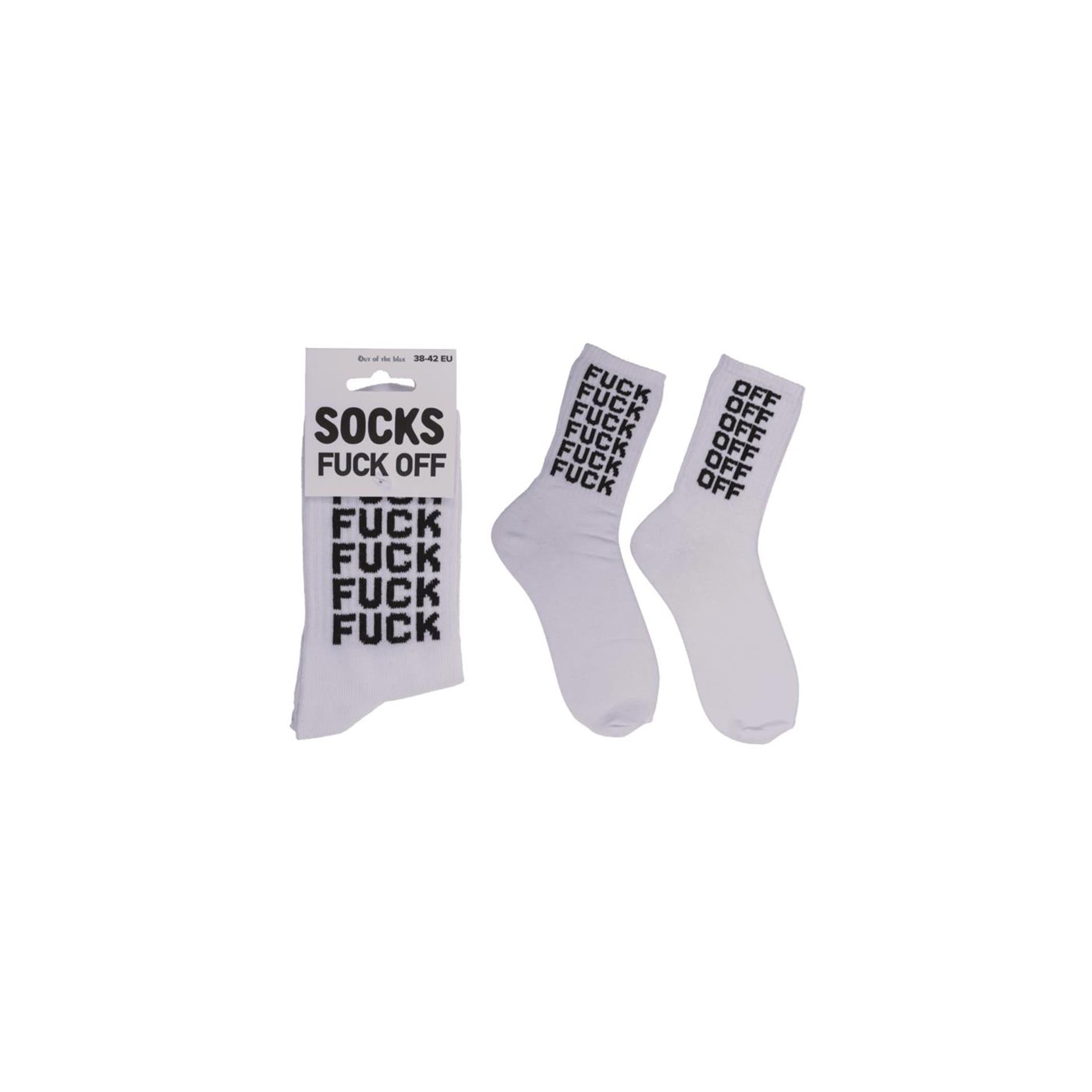 Chaussettes de sport Ootb f * ck off taille 38-42
