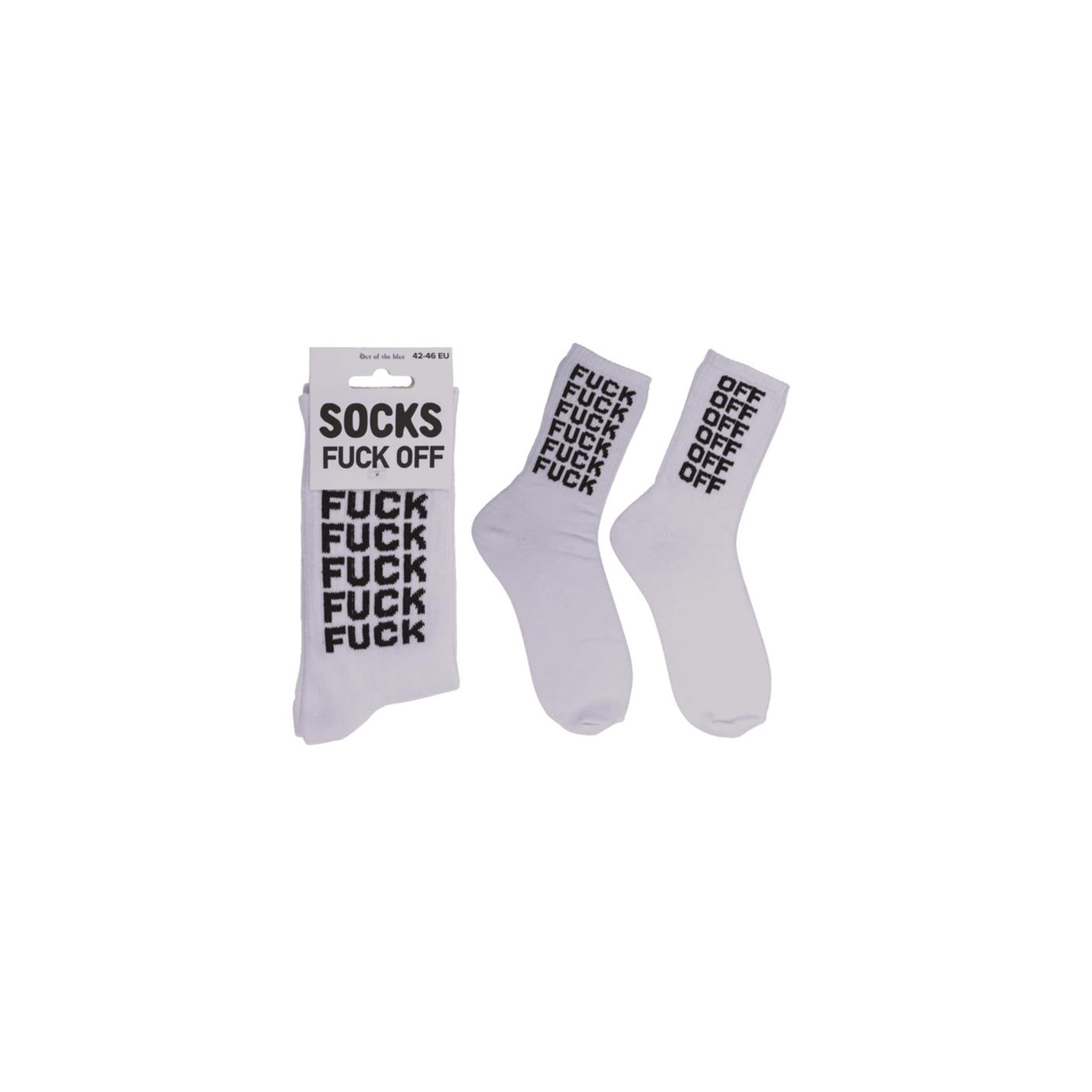 Chaussettes de sport Ootb f * ck off taille 42-46