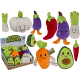 Dsp légumes en peluche. 16cm. 6 culs. 12 pièces - afbeelding 1
