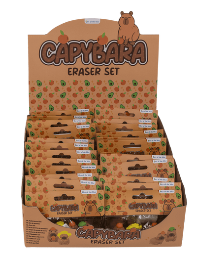 Gommes Dsp capybara. 4 essieux 24 pièces en