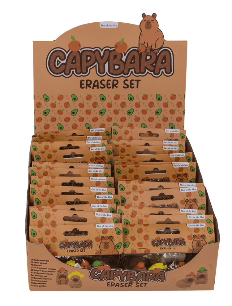Gommes Dsp capybara. 4 essieux 24 pièces en