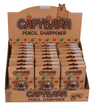 Taille-crayon DSP Capybara sur blister.